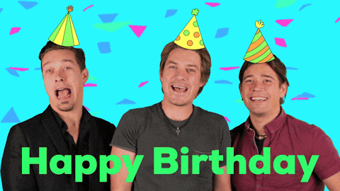 Birthday Greetings From Taylor Hanson GIF