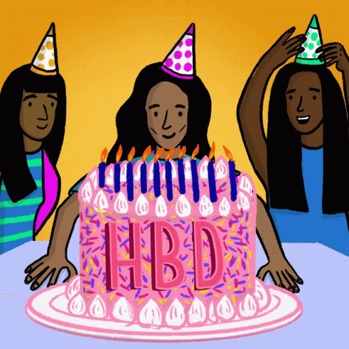Birthday Moment Celebration Meme GIF