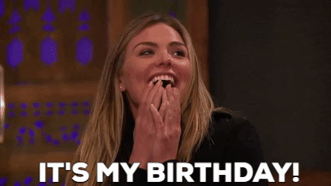 Birthday Month Emotional Hannah Brown GIF
