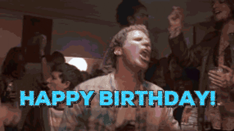 Birthday Party Disco Hard GIF