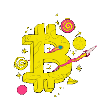 Bitcoin Blockchain Sticker GIF