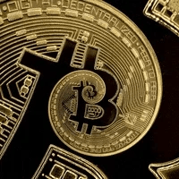 Bitcoin Cryptocurrency Hypnosis Zoom In GIF