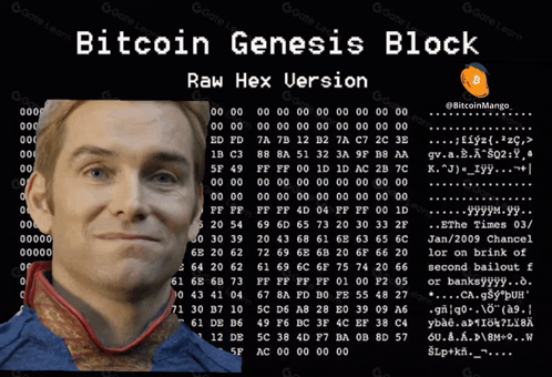 Bitcoin Genesis Block Raw Hex