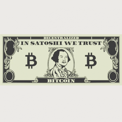 Bitcoin Money In Satoshi We Trust GIF