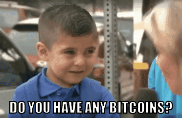 Bitcoins Kid Laughing Crying GIF