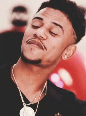 Biting Lip Lil Fizz Rapper GIF