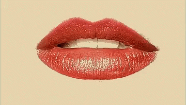 Close Up Biting Lip Image Compilation GIF