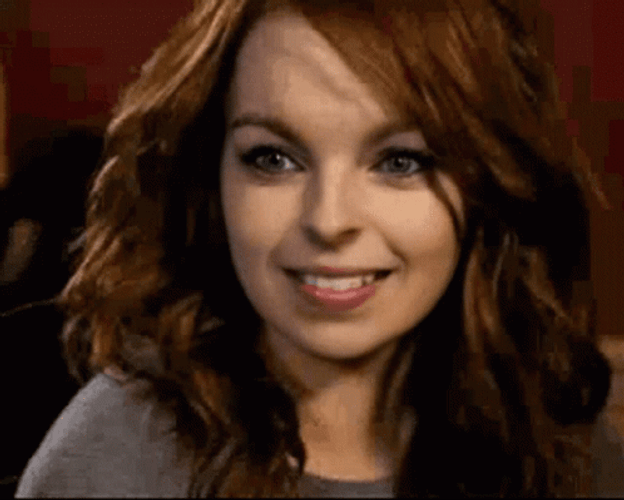 Biting Lip Emma Stone Face Swap GIF