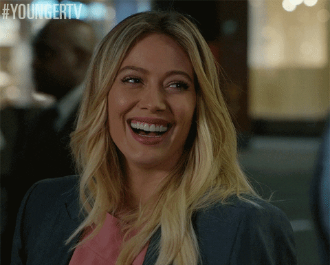 Biting Lip Hilary Duff Actress GIF