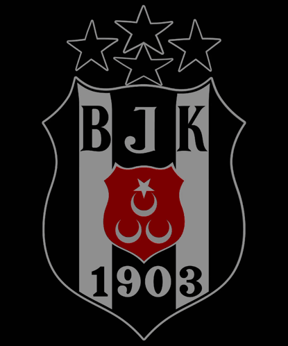 BJK 1903 Black And White Logo With Lightning Bolt GIF
