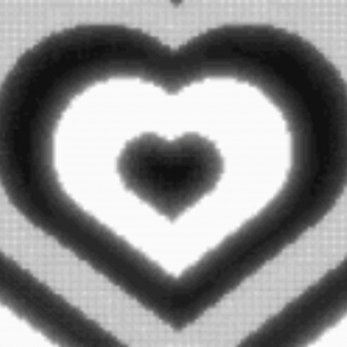 Black Aesthetic Heart Tunnel GIF