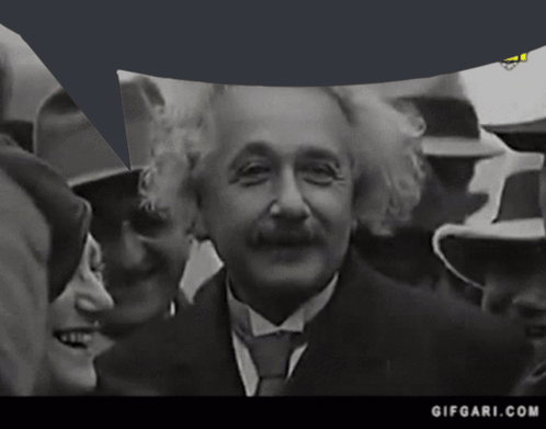 Black and White Albert Einstein