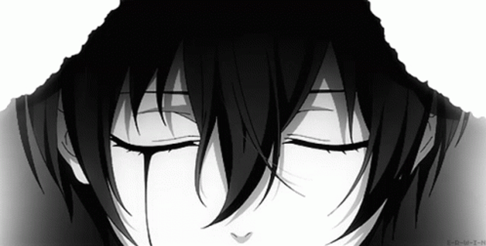 Black And White Anime Gojo Satoru Eye Reveal GIF  GIFDBcom
