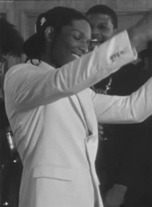 Black And White Asap Rocky GIF