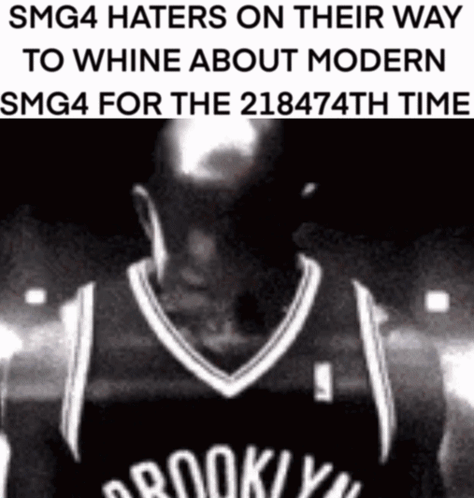 Black And White Basketball Player SMG4 Haters On Their Way GIF