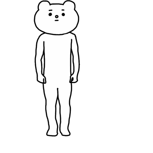 Black and White Bear with Roger That