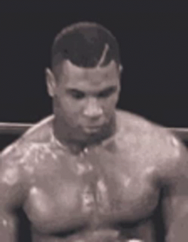 Black and White Boxer in Boxing Ring
