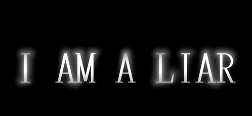 Black and White Boy Saying I Am a Liar