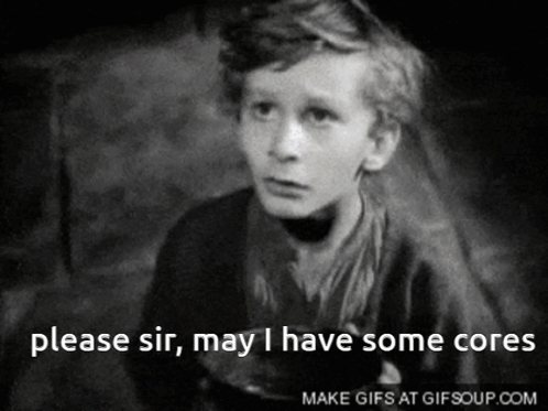 Black And White Boy Saying Please Sir May I Have Some Cores GIF