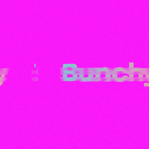 Black And White Boy Smiling On Pink And Yellow GIF