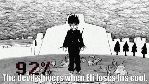 Black and White Boy The Devil Shivers When Eli Loses His Cool
