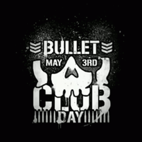 Black and White Bullet Club Logo