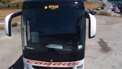 Black And White Bus Saying Onur GIF