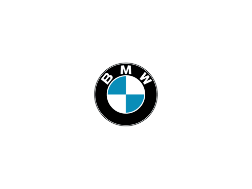 Black and White Car Drawing Blue Background