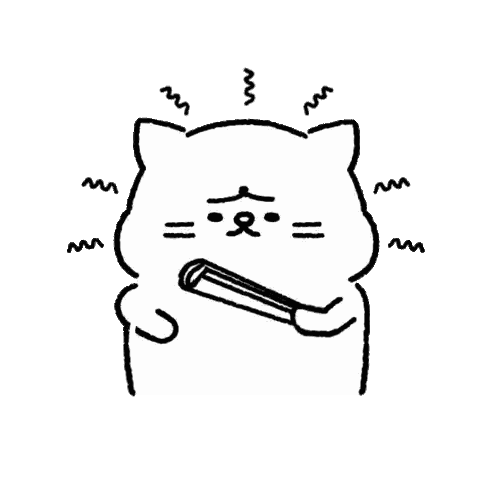 Black and White Cat Holding Book