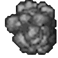 Black and White Cloud Cluster