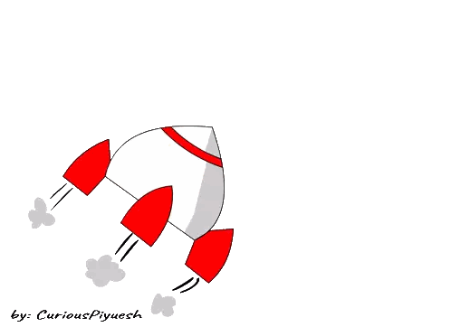 Black and White Cloud Drawing