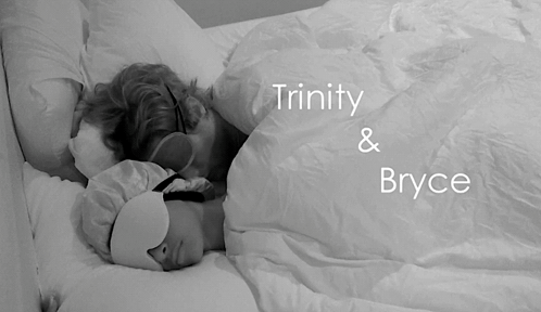 Black and White Couple Sleeping Trinity & Bryce