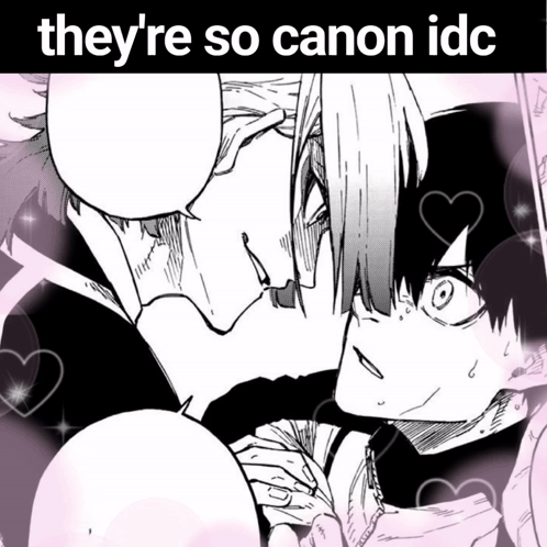 Black and White Couple They're So Canon Idc