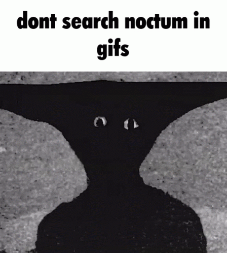 Black and White Dont Search Noctum in Gifs
