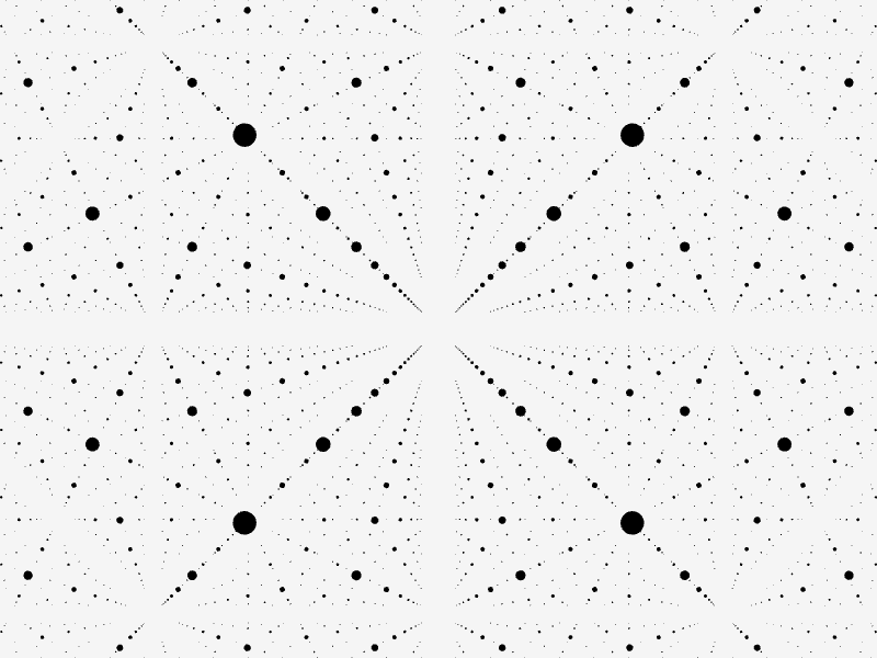 Black And White Dot Illusion GIF