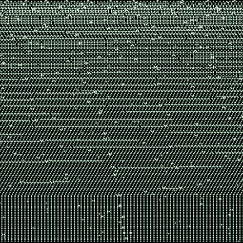 Black And White Dots And Lines Pattern GIF