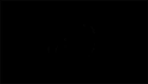 Black and White Drawing of Person Covering Face in Dark