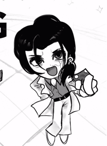 Black And White Drawing With Letters NG GIF