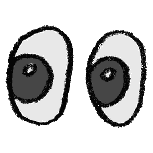 Black and White Eggs Drawing
