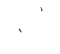 Black and White Face in Circle