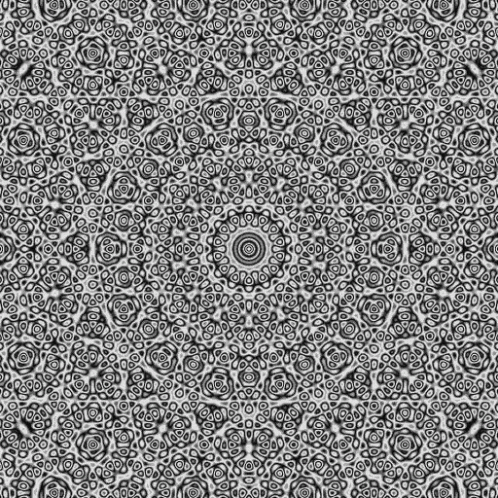 Black And White Fractal GIF