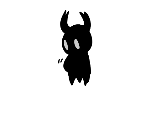 Black and White Ghost Holding Paper