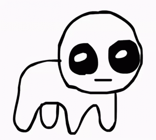 Black And White Ghost With Number 88 GIF