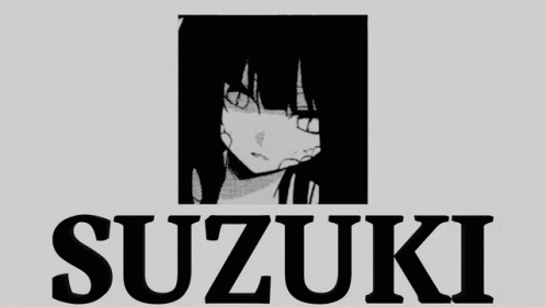 Black And White Girl Suzuki GIF