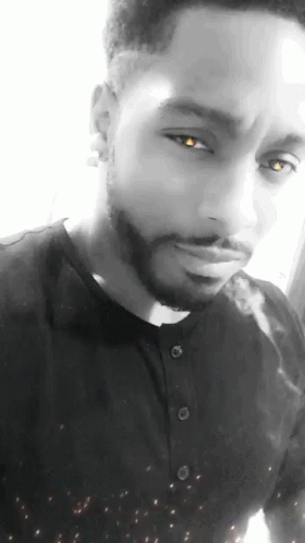 Black And White Guy Smokin GIF
