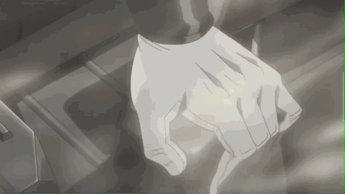 Black and White Hand