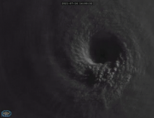 Black And White Hurricane GIF