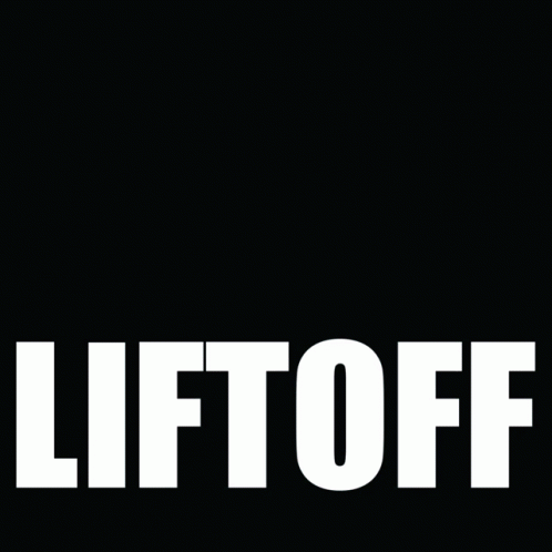 Black and White Letoff Logo With Smoke