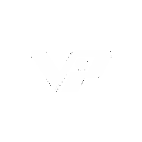 Black and White Letter V