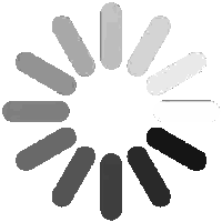 Black and White Loading Circle